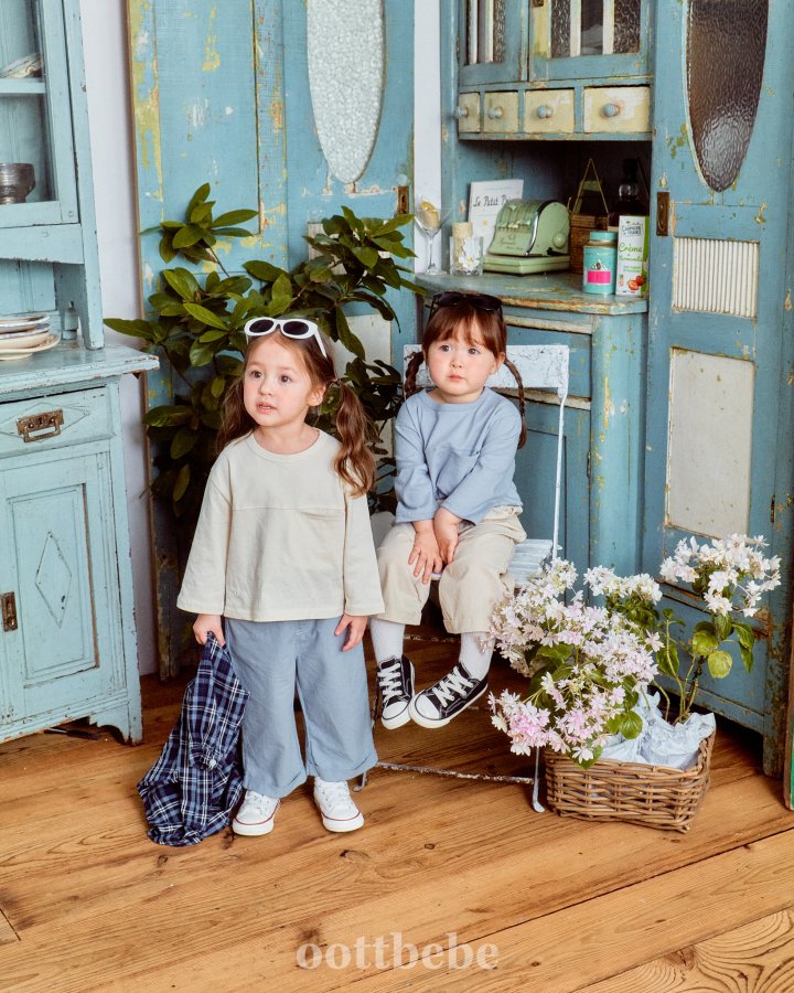Oott Bebe - Korean Baby Fashion - #babyfashion - Margarine Tee - 7