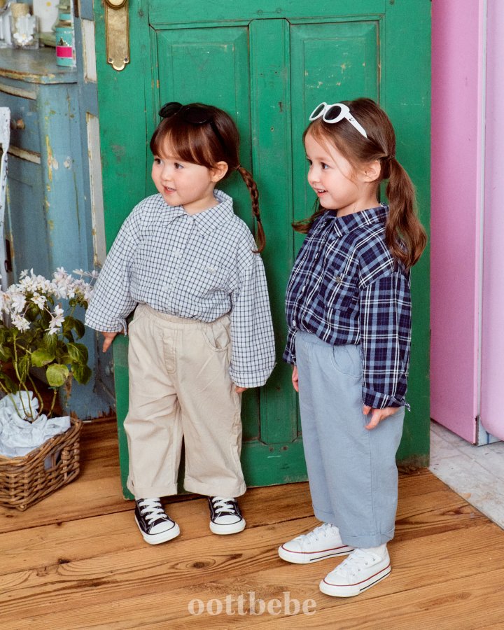 Oott Bebe - Korean Baby Fashion - #babyfashion - Cotton Cabra Pants - 6