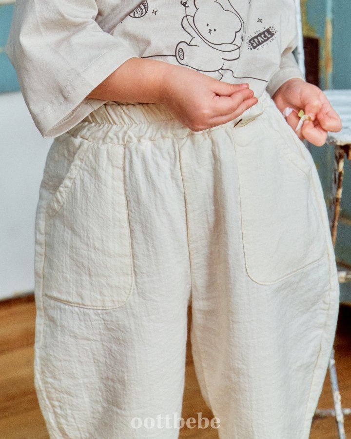 Oott Bebe - Korean Baby Fashion - #babyfashion - Tyo Pocket Pants - 11