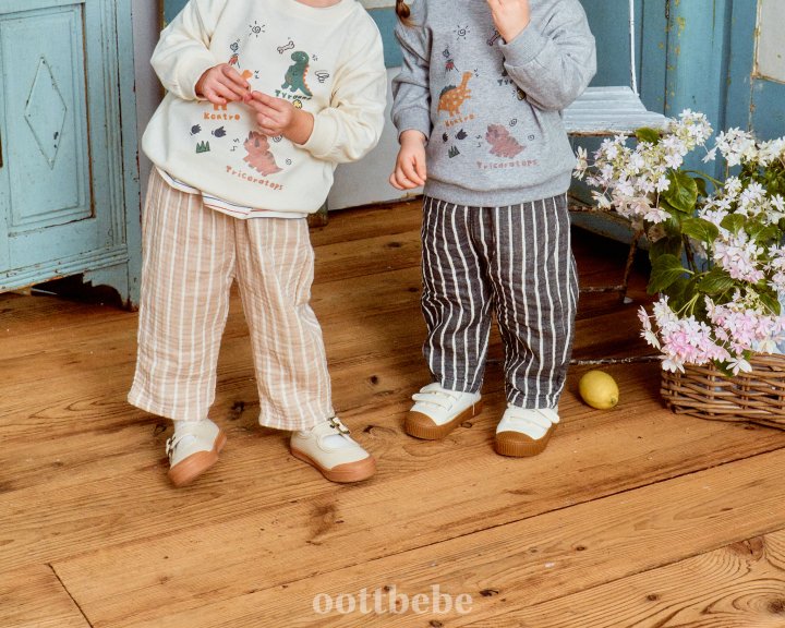 Oott Bebe - Korean Baby Fashion - #babyfashion - Wrinkle Pants - 7