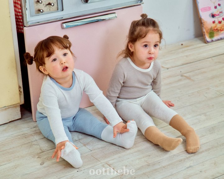 Oott Bebe - Korean Baby Fashion - #babyfever - Slush Modal Rib Easywear - 8