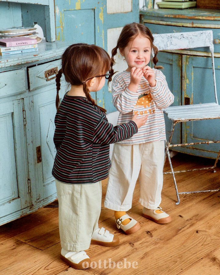 Oott Bebe - Korean Baby Fashion - #babyfever - Sand Pintuck Pants - 11