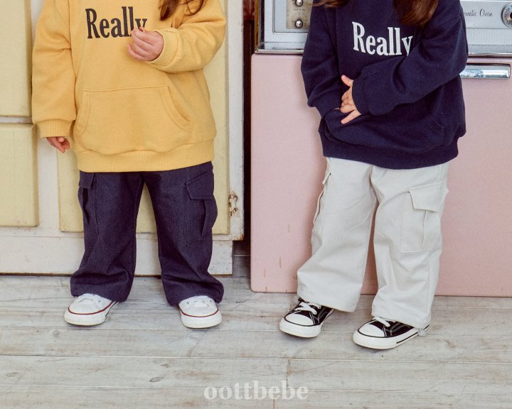 Oott Bebe - Korean Baby Fashion - #babyfever - Work Cargo Pants - 10
