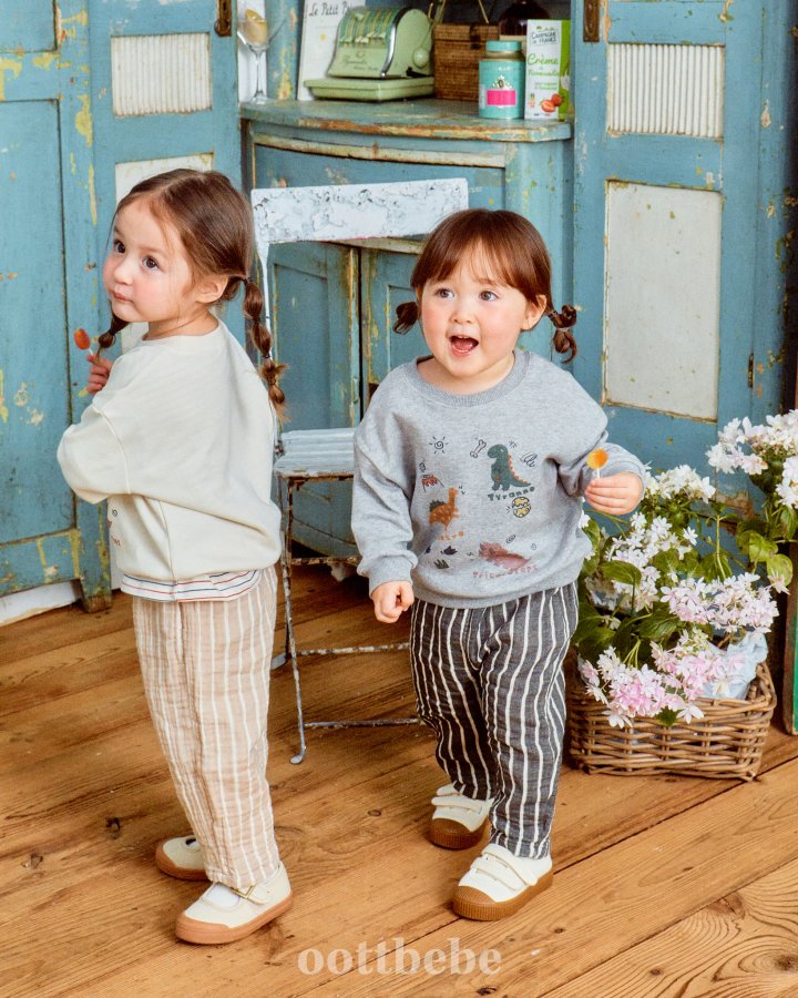 Oott Bebe - Korean Baby Fashion - #babyfever - Wrinkle Pants - 8