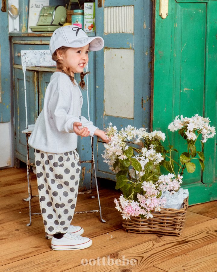 Oott Bebe - Korean Baby Fashion - #babygirlfashion - Dot Pumpkin Pants - 9