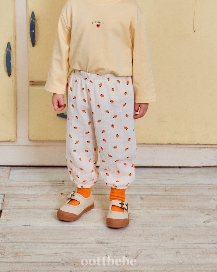 Oott Bebe - Korean Baby Fashion - #babygirlfashion - Vegetable Pants