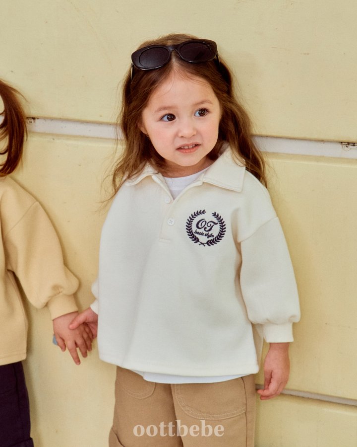 Oott Bebe - Korean Baby Fashion - #babygirlfashion - PK Box Collar Tee - 5