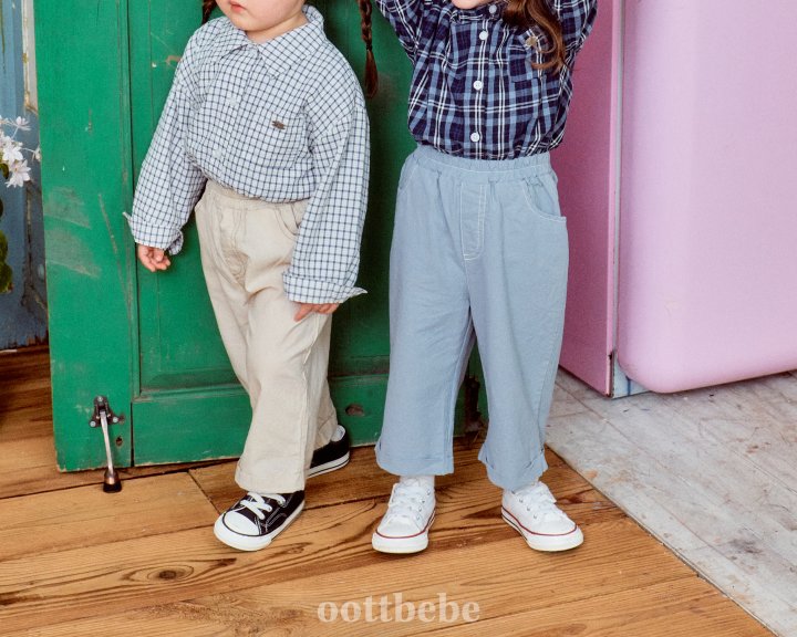Oott Bebe - Korean Baby Fashion - #babylifestyle - Cotton Cabra Pants - 9
