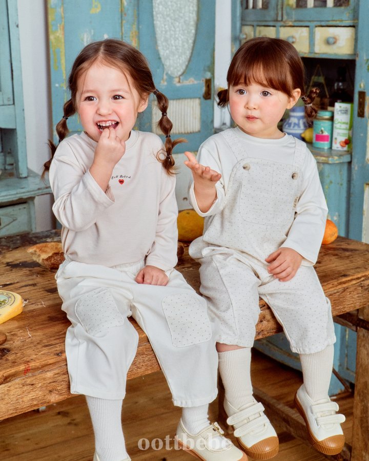 Oott Bebe - Korean Baby Fashion - #babyoninstagram - Creamy Pants - 7