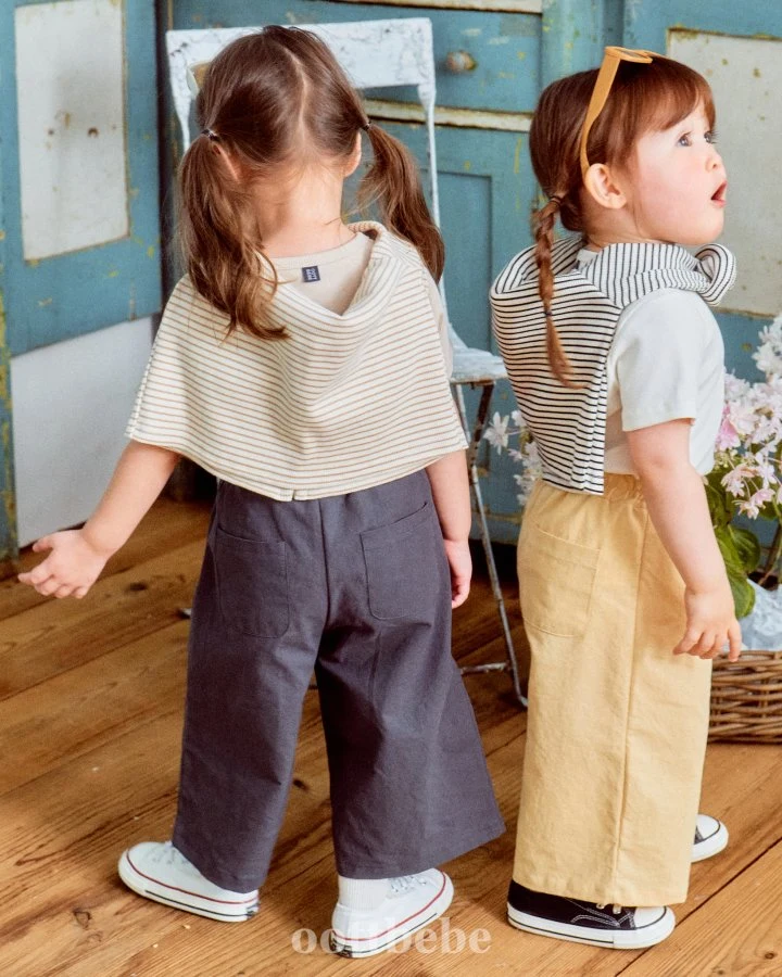 Oott Bebe - Korean Baby Fashion - #babyoninstagram - Daily Wide Pants - 3