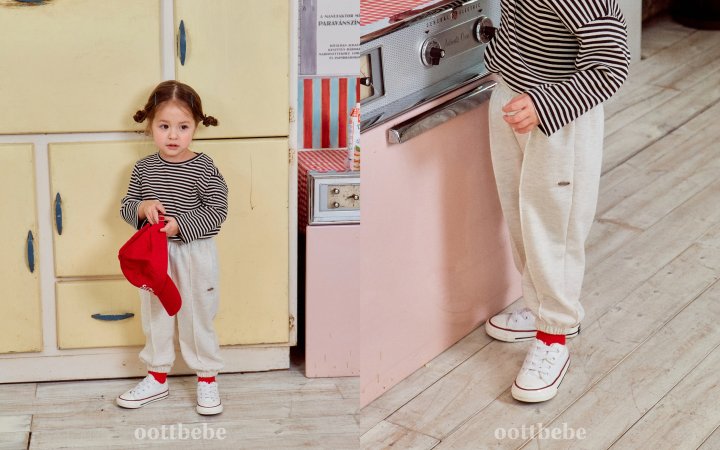 Oott Bebe - Korean Baby Fashion - #babyoninstagram - Spring Pintuck Pants - 6