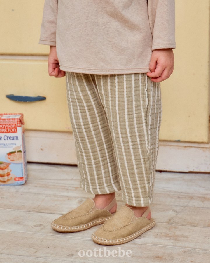 Oott Bebe - Korean Baby Fashion - #babyoninstagram - Wrinkle Pants - 11