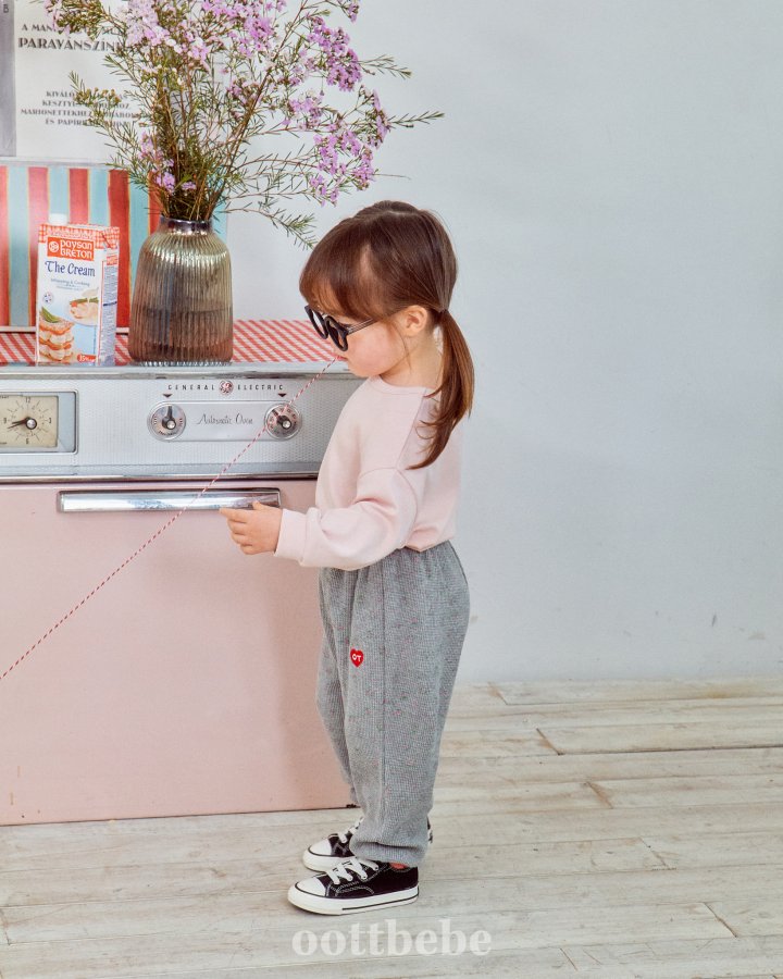 Oott Bebe - Korean Baby Fashion - #babyoninstagram - Holiday Waffle Pants - 8