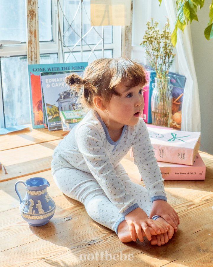 Oott Bebe - Korean Baby Fashion - #babyootd - Mini Span Rib Cute Easywear - 10