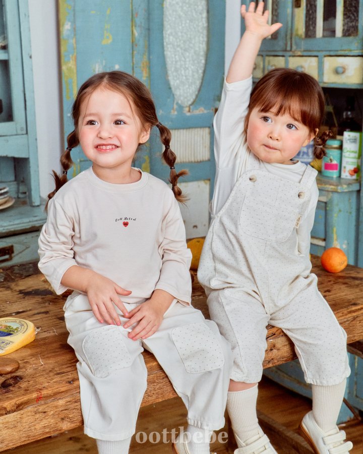 Oott Bebe - Korean Baby Fashion - #babyootd - Creamy Pants - 8
