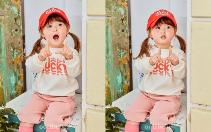 Oott Bebe - Korean Baby Fashion - #babyootd - Lucky Sweatshirts - 8