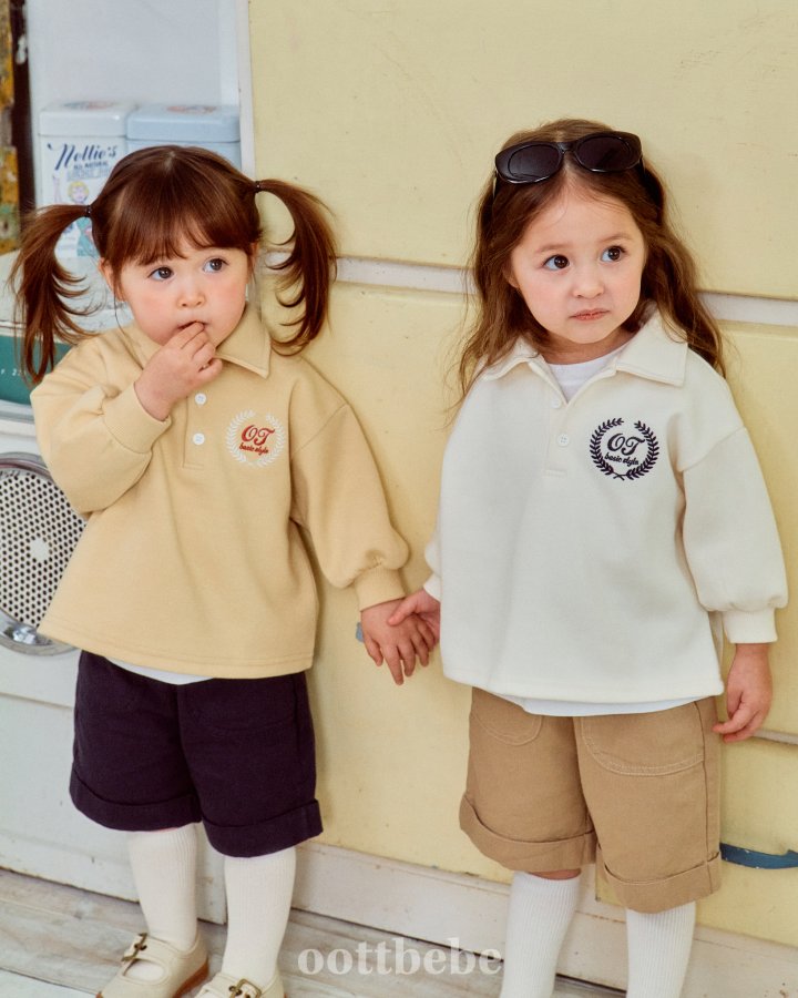 Oott Bebe - Korean Baby Fashion - #babyootd - PK Box Collar Tee - 8