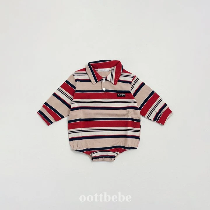 Oott Bebe - Korean Baby Fashion - #babyoutfit - Meet Collar Suit