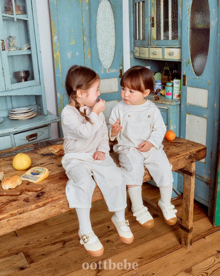 Oott Bebe - Korean Baby Fashion - #babyoutfit - Creamy Pants - 9
