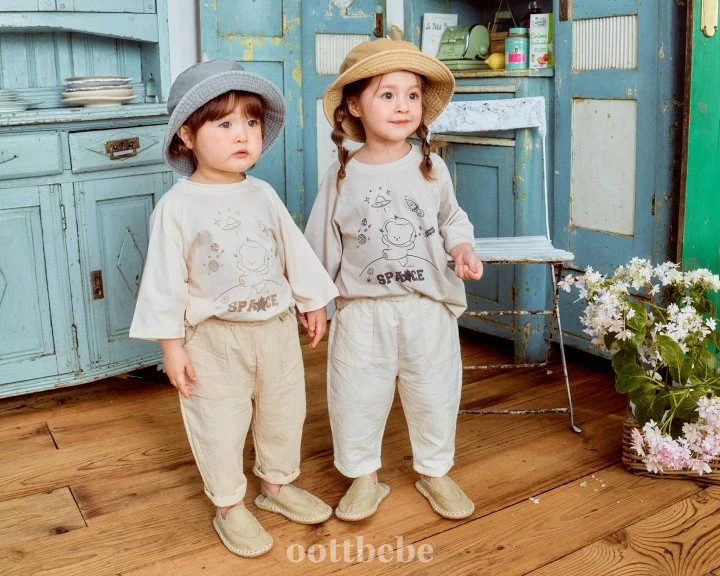 Oott Bebe - Korean Baby Fashion - #babyoutfit - Tyo Pocket Pants - 2