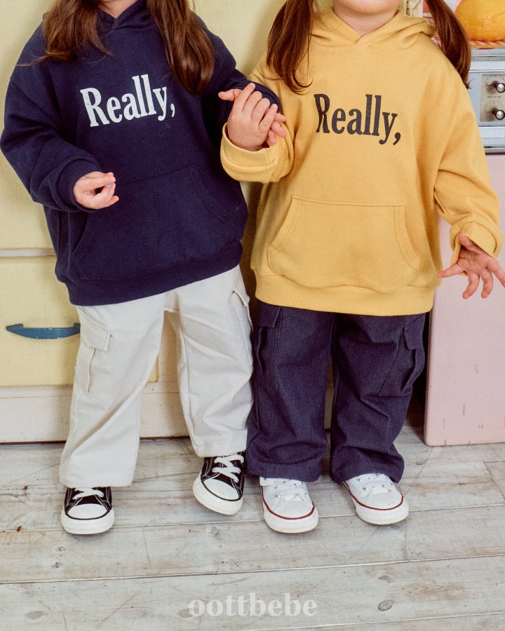 Oott Bebe - Korean Baby Fashion - #babyoutfit - Work Cargo Pants