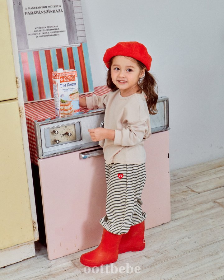 Oott Bebe - Korean Baby Fashion - #babyoutfit - Holiday Waffle Pants - 10