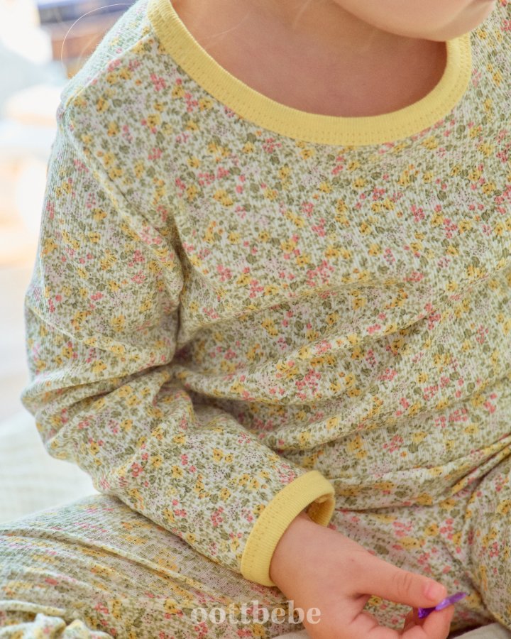 Oott Bebe - Korean Baby Fashion - #babywear - Lace Flower Easywear - 11