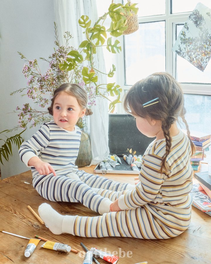 Oott Bebe - Korean Baby Fashion - #babywear - Peanut Rib Easywear - 10