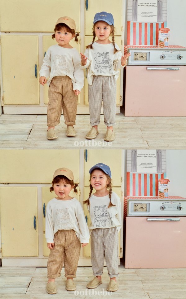 Oott Bebe - Korean Baby Fashion - #babywear - Party Top Bottom Set - 7