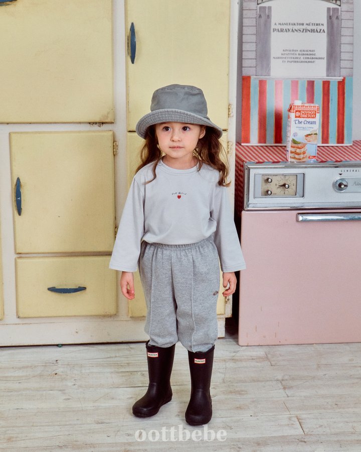 Oott Bebe - Korean Baby Fashion - #babywear - Love Tee Set - 8
