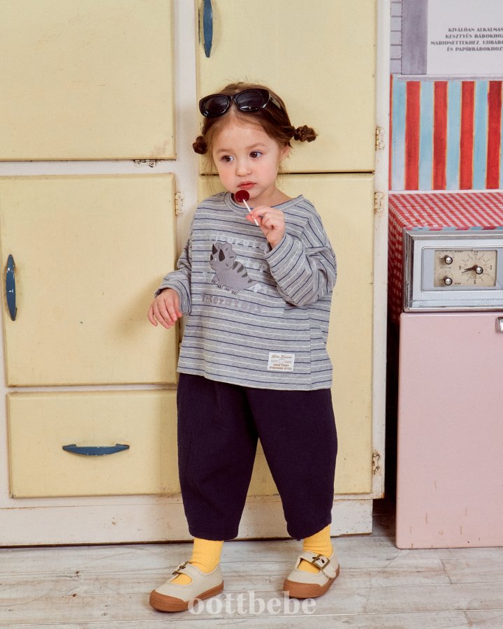 Oott Bebe - Korean Baby Fashion - #babyoutfit - Tyo Pocket Pants - 4