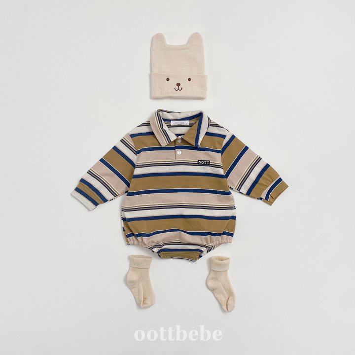 Oott Bebe - Korean Baby Fashion - #onlinebabyboutique - Meet Collar Suit - 3