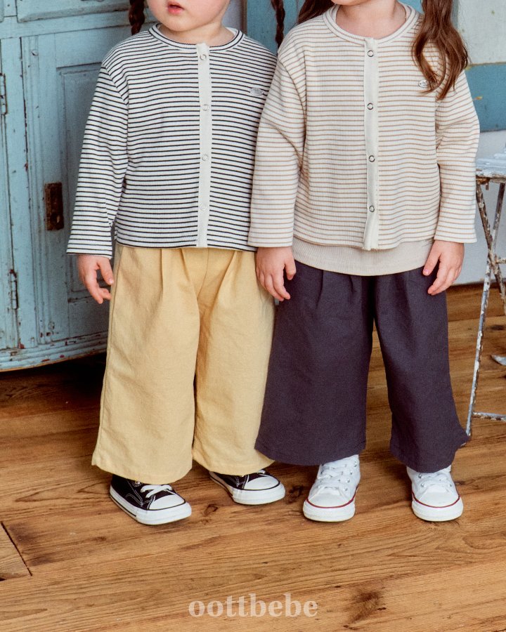 Oott Bebe - Korean Baby Fashion - #onlinebabyboutique - Daily Wide Pants - 8