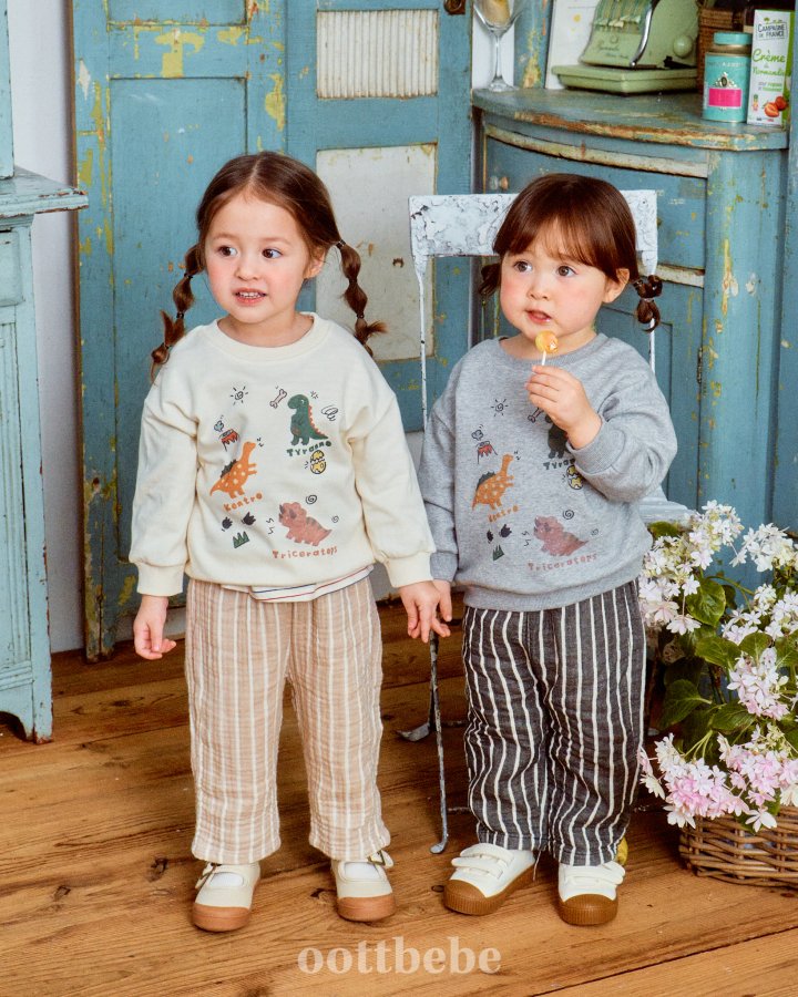 Oott Bebe - Korean Baby Fashion - #onlinebabyboutique - Wrinkle Pants