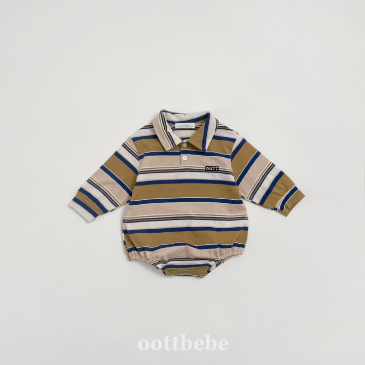 Oott Bebe - Korean Baby Fashion - #onlinebabyboutique - Meet Collar Suit - 4