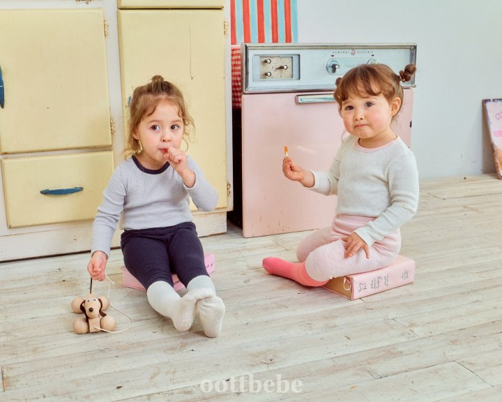 Oott Bebe - Korean Baby Fashion - #onlinebabyshop - Slush Modal Rib Easywear - 2