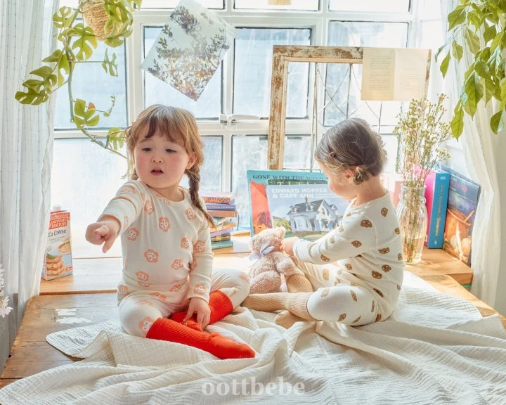 Oott Bebe - Korean Baby Fashion - #onlinebabyshop - Petit Cotton Span Easywear Set