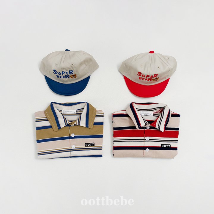 Oott Bebe - Korean Baby Fashion - #smilingbaby - Meet Collar Tee - 6