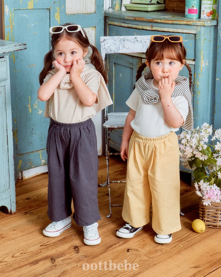 Oott Bebe - Korean Baby Fashion - #smilingbaby - Daily Wide Pants - 10