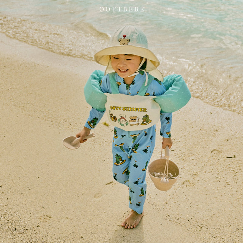 Oott Bebe - Korean Children Fashion - #Kfashion4kids - Oott Summer Arm Ring Jacket - 7