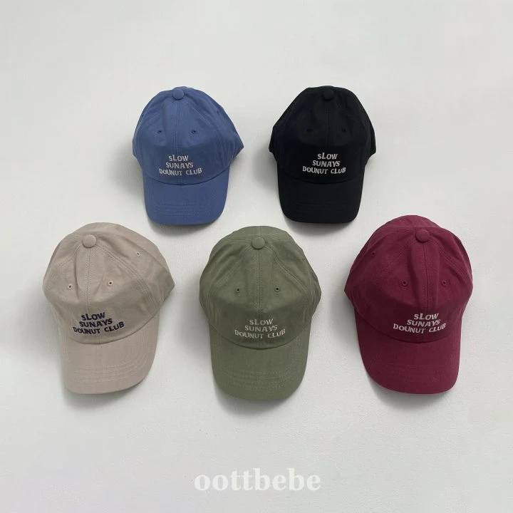 Oott Bebe - Korean Children Fashion - #childrensboutique - Slow Ball Cap