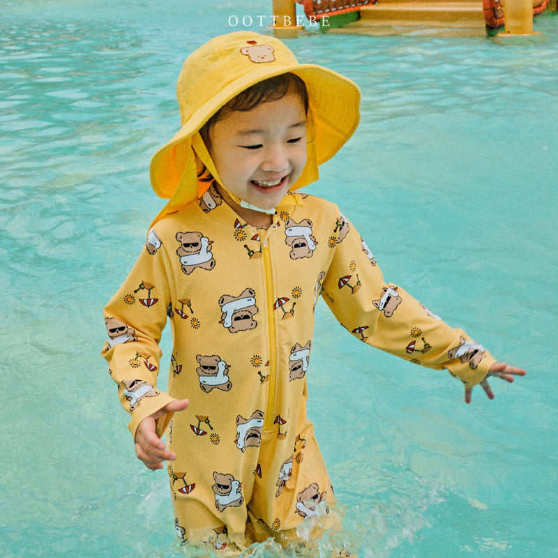 Oott Bebe - Korean Children Fashion - #discoveringself - Oott Summer Full Body Rash Guard