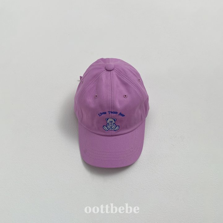 Oott Bebe - Korean Children Fashion - #fashionkids - Teddy Ball Cap - 3