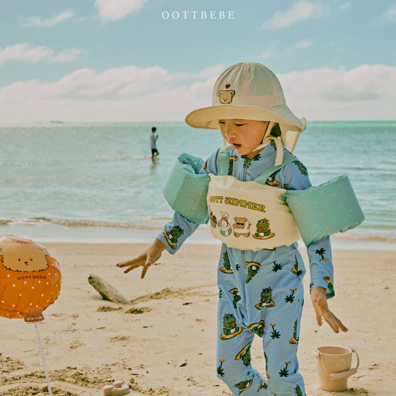Oott Bebe - Korean Children Fashion - #fashionkids - Oott Summer Arm Ring Jacket - 4