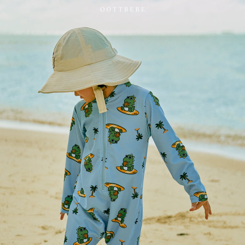 Oott Bebe - Korean Children Fashion - #littlefashionista - Oott Summer Full Body Rash Guard - 7