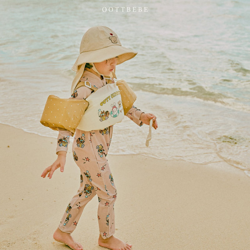 Oott Bebe - Korean Children Fashion - #magicofchildhood - Oott Summer Full Body Rash Guard - 8