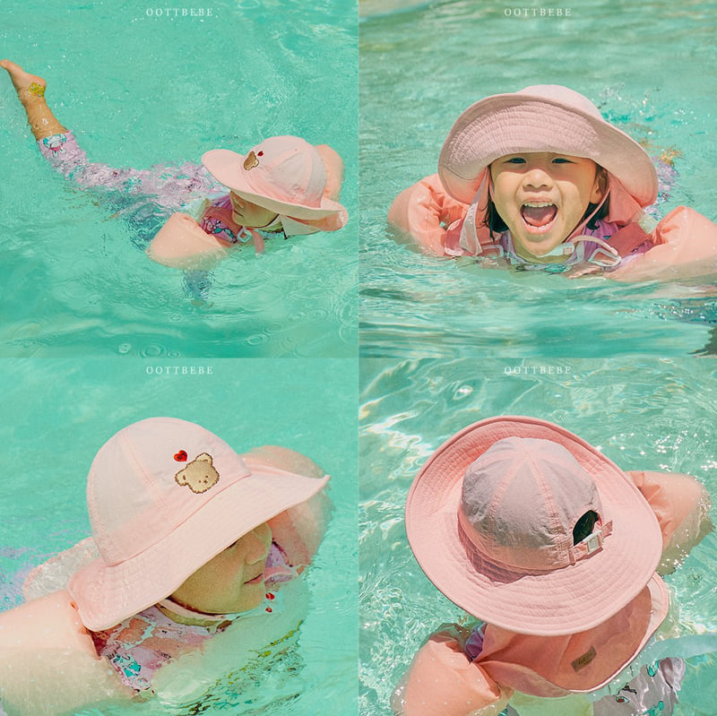 Oott Bebe - Korean Children Fashion - #magicofchildhood - Oott Aqua Flap Water Play Cap - 7