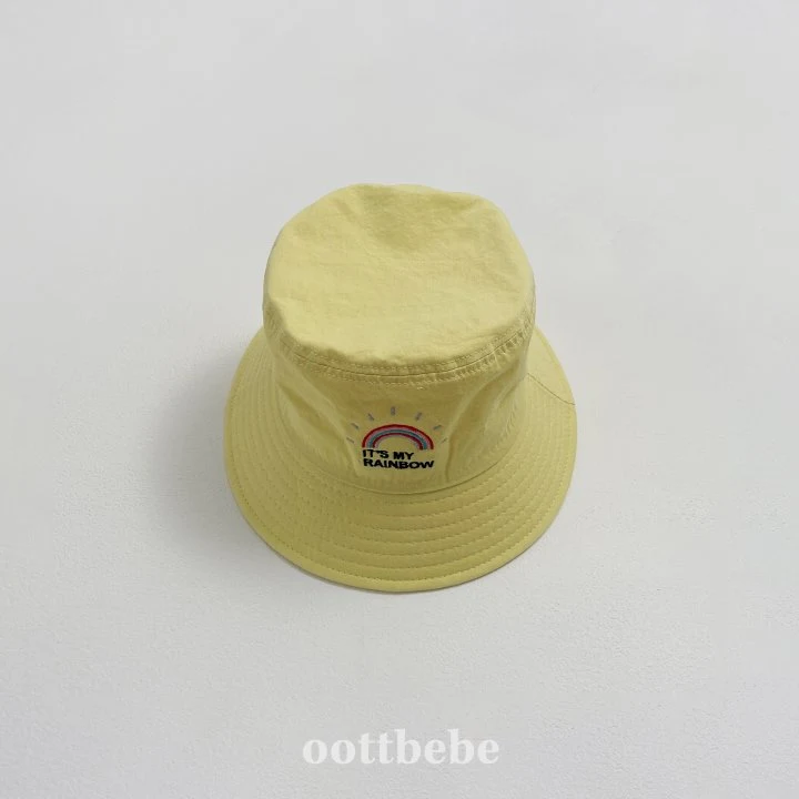 Oott Bebe - Korean Children Fashion - #minifashionista - Rainbow Bucket Hat - 6