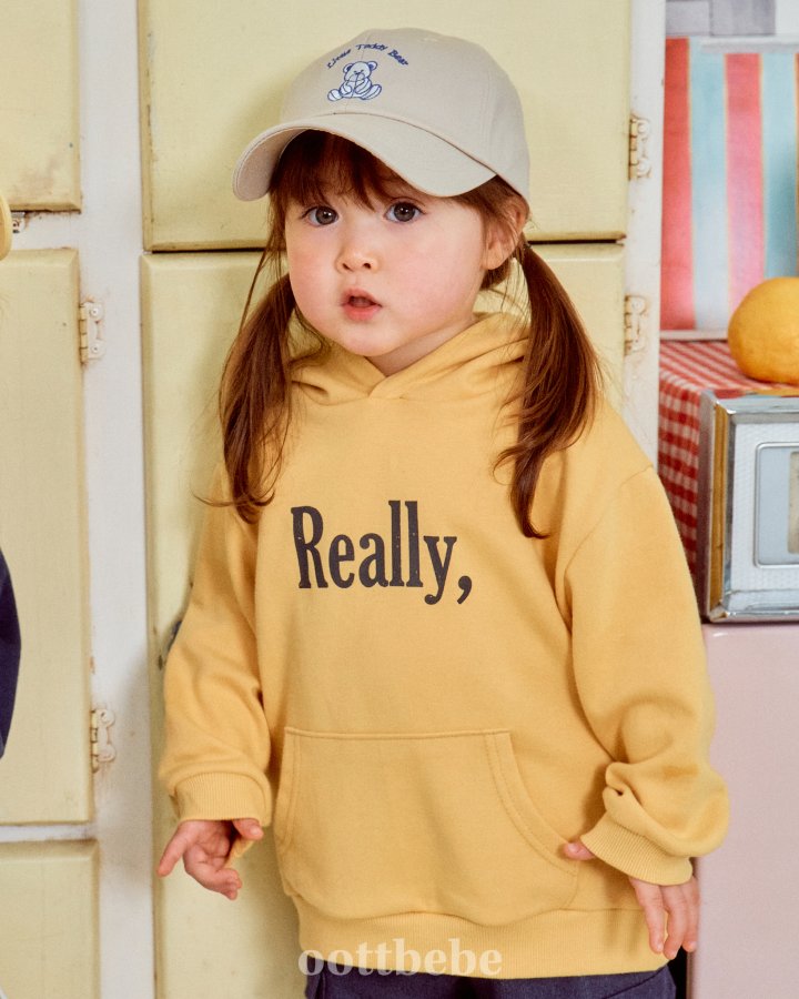Oott Bebe - Korean Women Fashion - #momslook - Nice Hood Sweatshirts MOM - 3