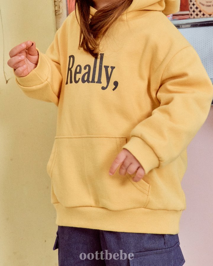 Oott Bebe - Korean Women Fashion - #momslook - Nice Hood Sweatshirts MOM - 7